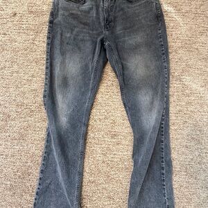 Levi's Men's Gray Straight Jeans - 34x32